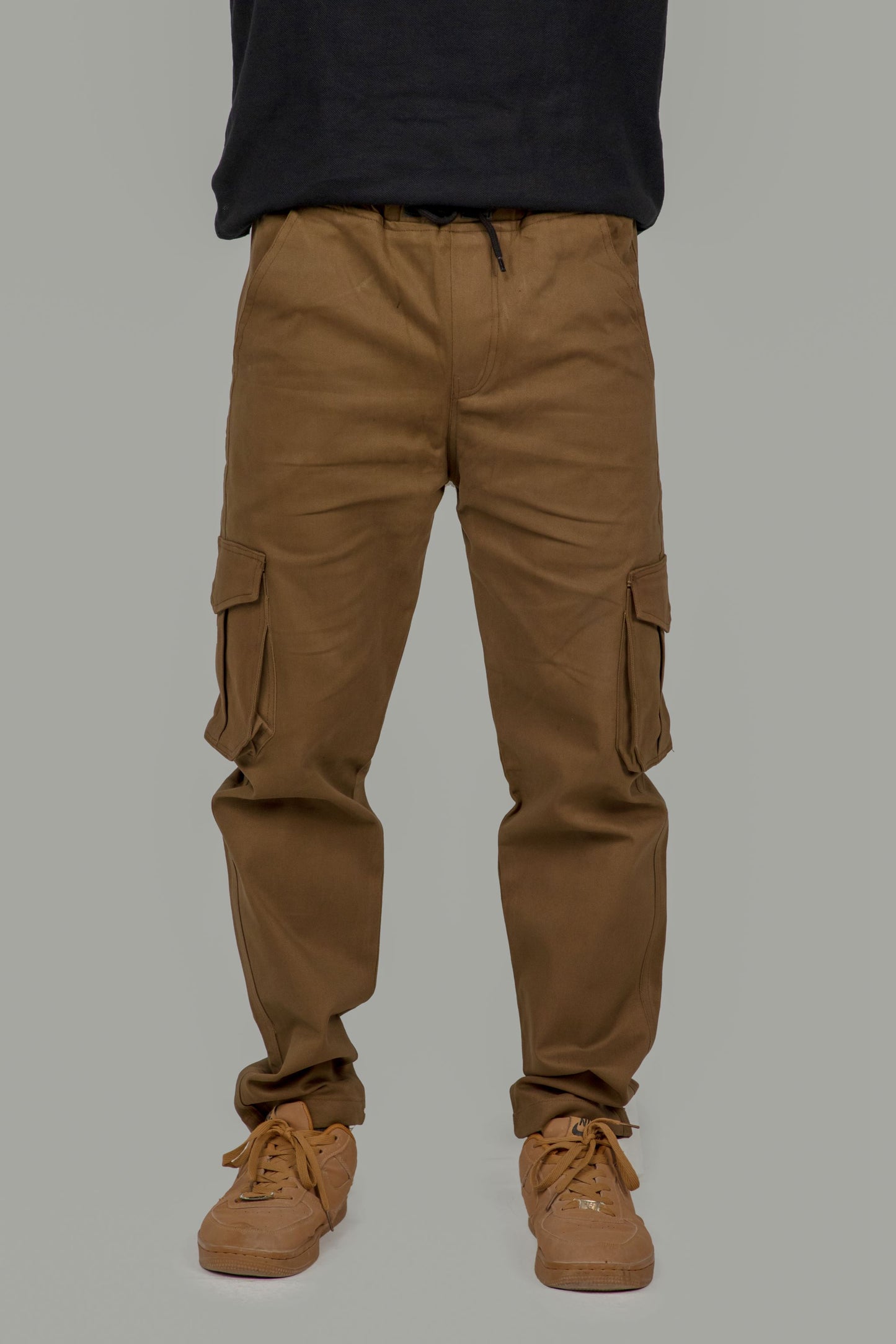 Men's Brown Cargo Pants - Versatile, Comfortable, and Stylish