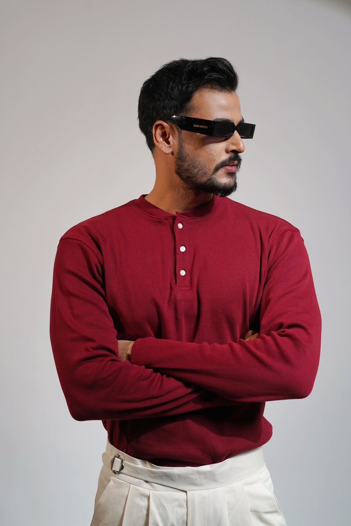 The Old Money Henley Shirt