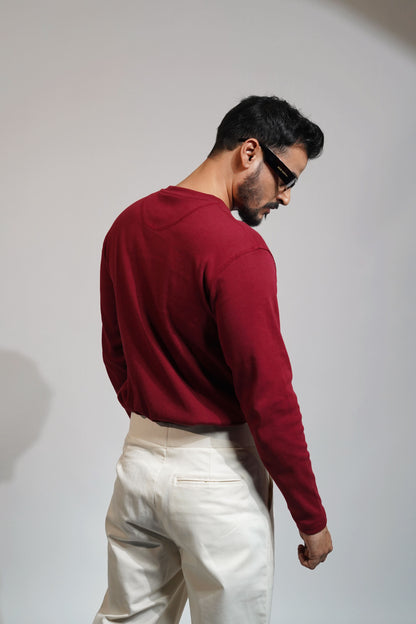 The Old Money Henley Shirt