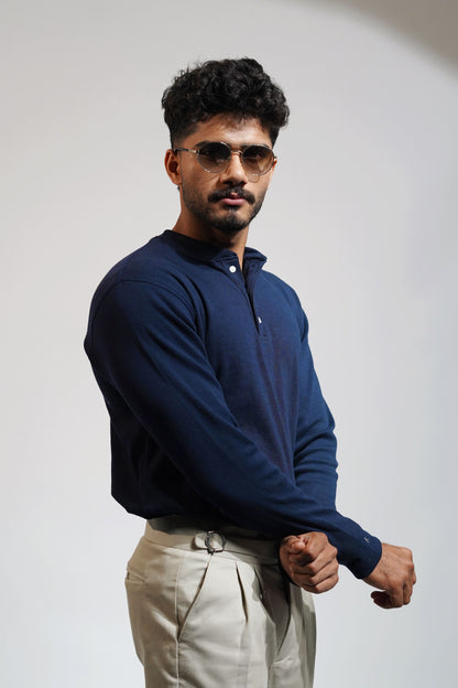 The Old Money Henley Shirt