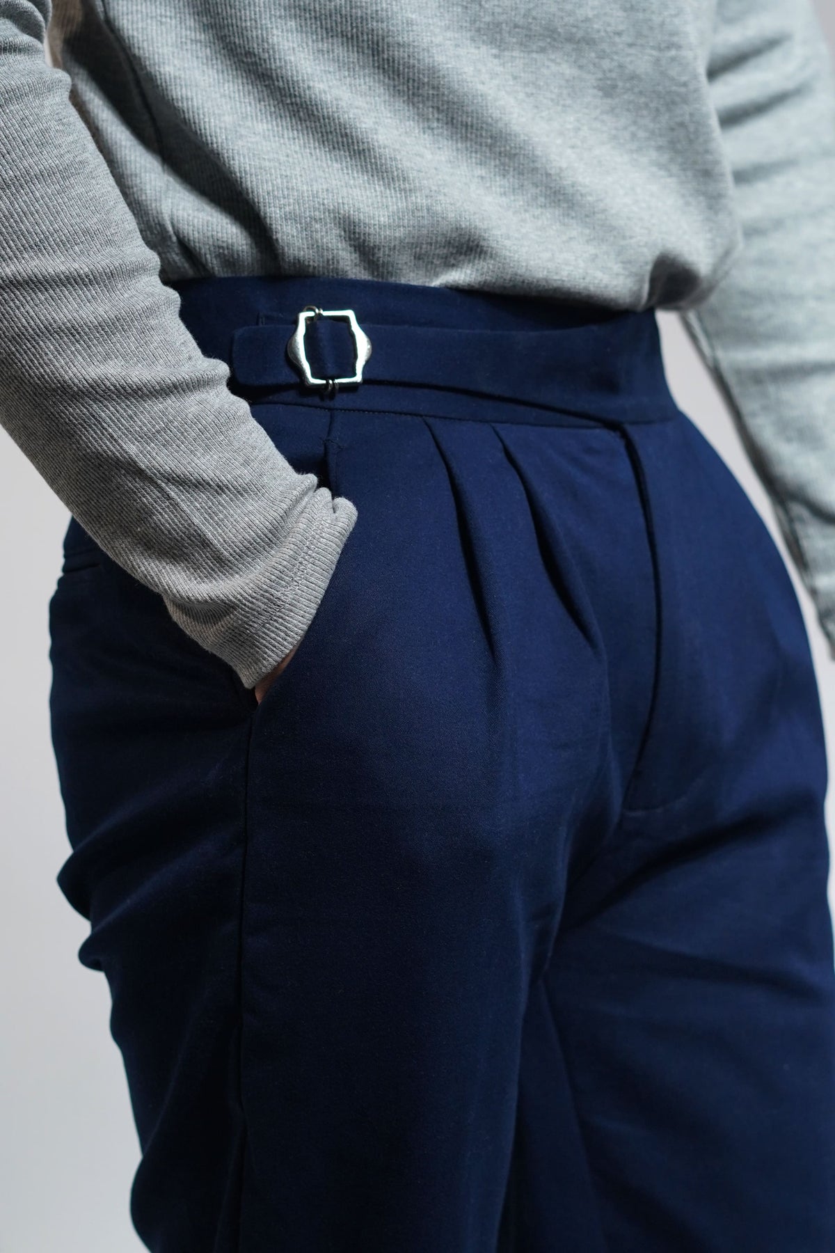 Midnight Blue Gurkha Pants