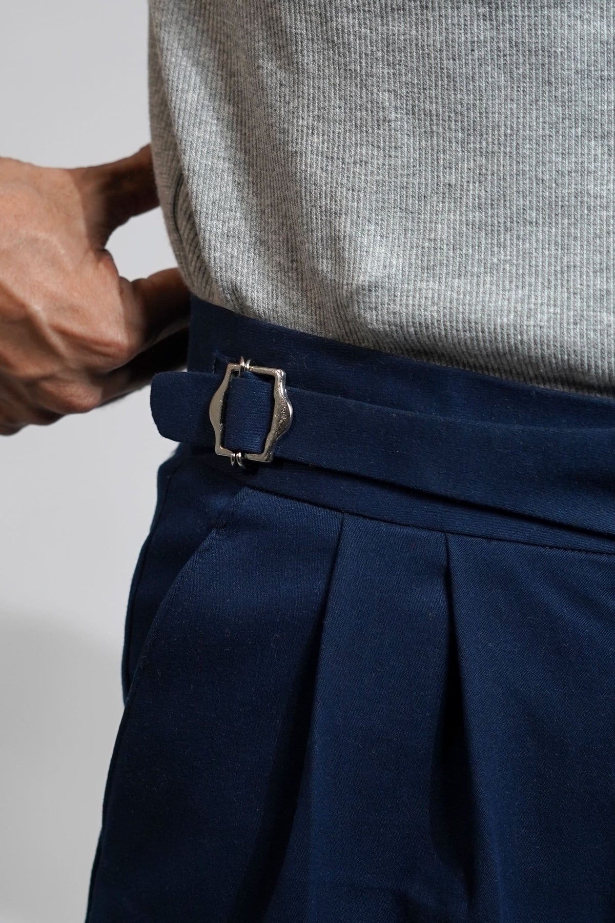 Midnight Blue Gurkha Pants
